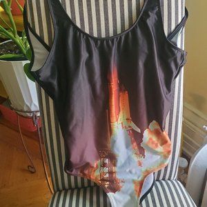 ShadowPlayNYC rocket launch one-piece bathing suit